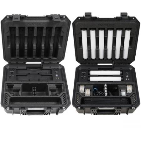 Nanlite PavoTube II 6XR-8KIT - zestaw, etui ładujące